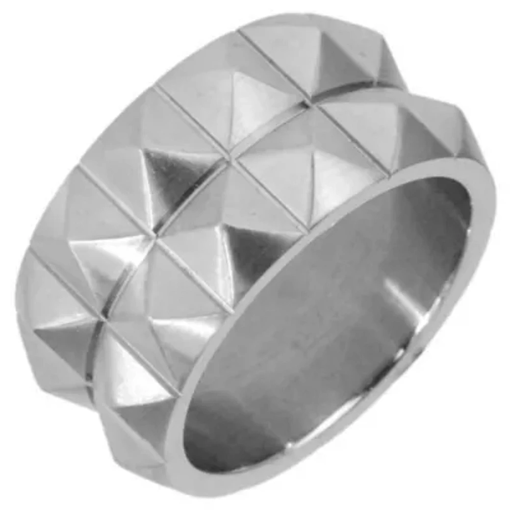 Mens 10MM Stainless Steel Band