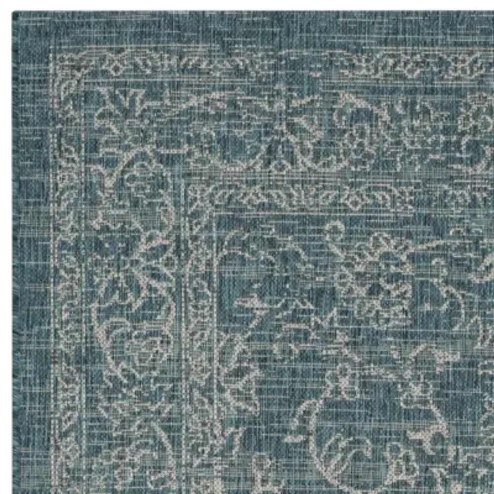 Safavieh Courtyard Collection Clarissa Oriental Indoor/Outdoor Area Rug