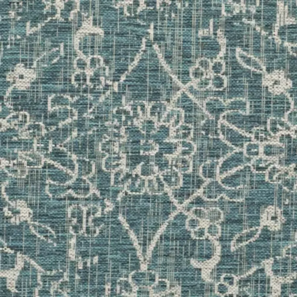 Safavieh Courtyard Collection Clarissa Oriental Indoor/Outdoor Area Rug