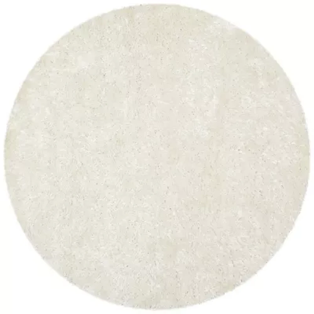 Safavieh Shag Collection Wallace Solid Round Area Rug