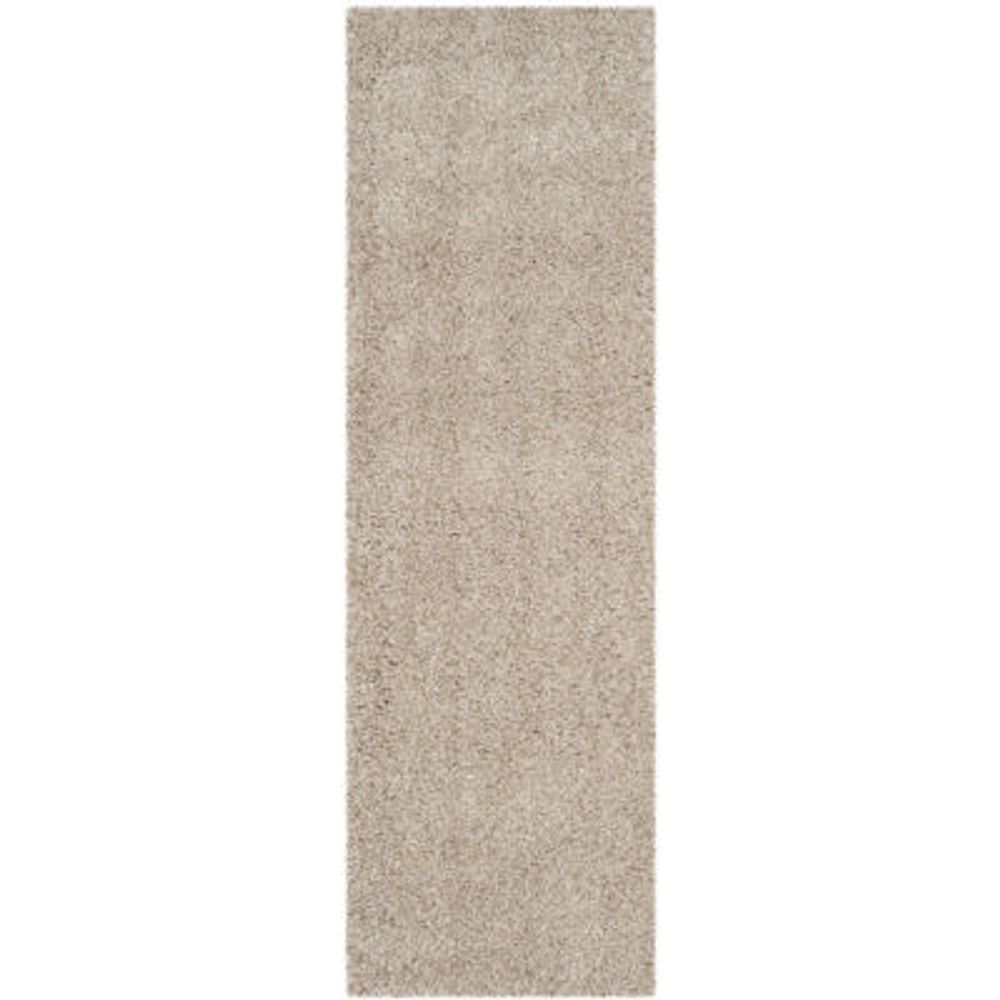 Safavieh Santa Monica Shag Collection Ainsley Solid Runner Rug
