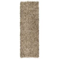 Safavieh Leather Shag Collection Akilah Solid Runner Rug