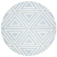 Safavieh Kids Collection Elijah Geometric Round Area Rug