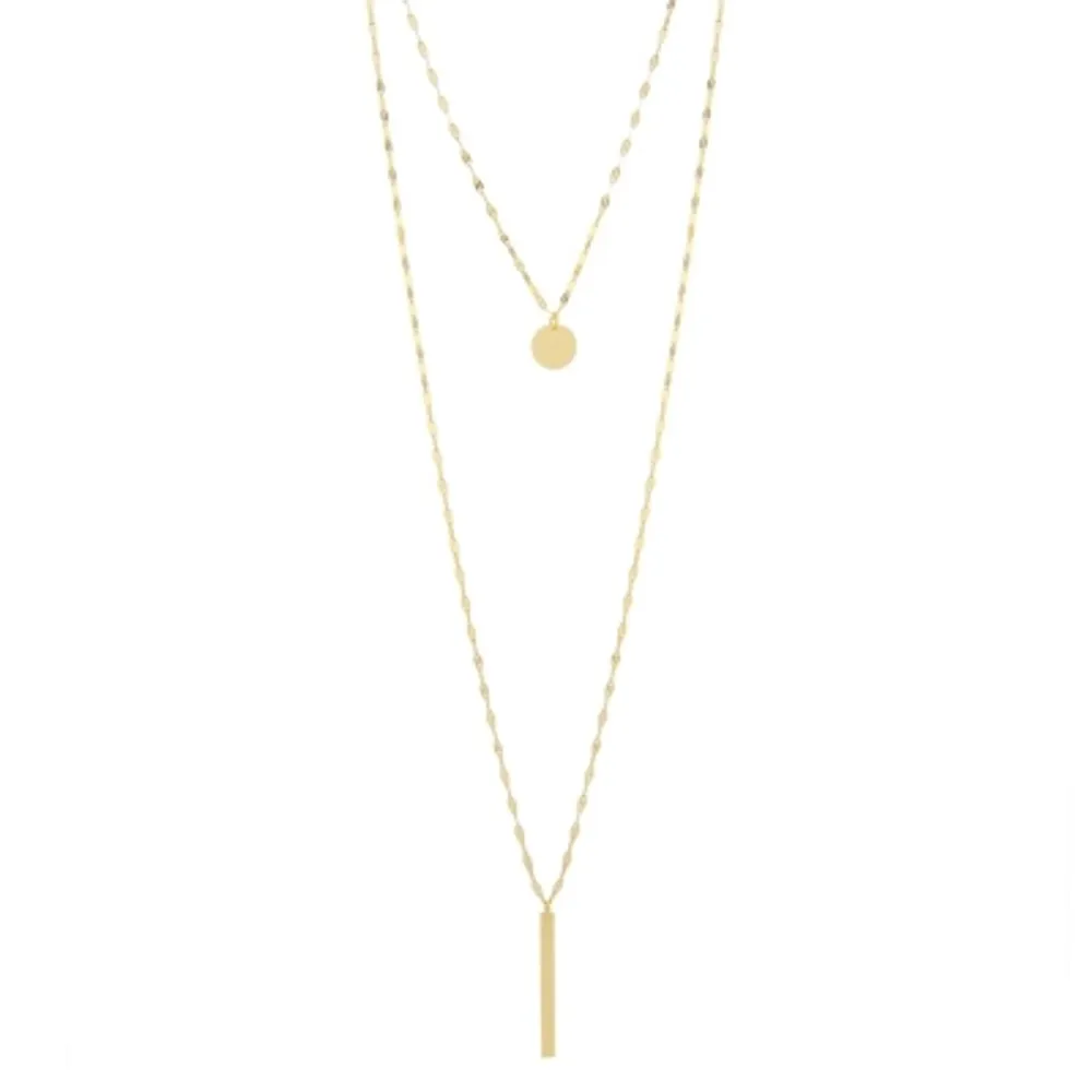 Silver Treasures Womens 36 Inch Strand Necklace