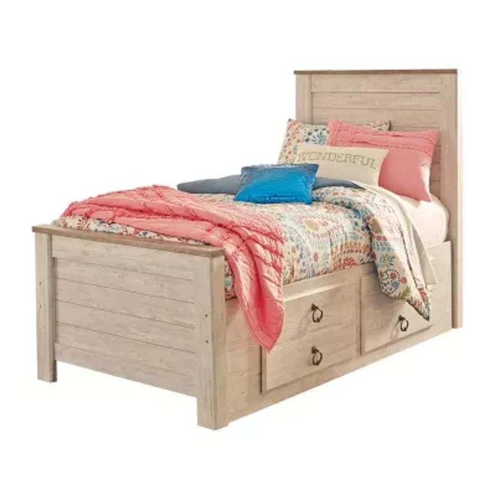 Signature Design by Ashley® Smithfield Twin Bed with Drawer Storage
