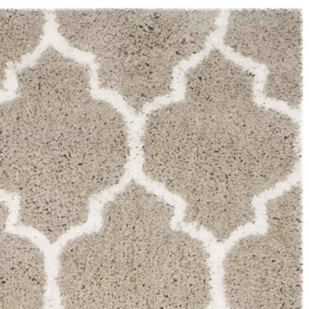 Safavieh Toronto Shag Collection Nanda Geometric Area Rug