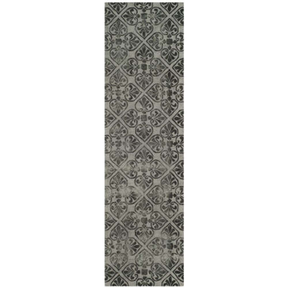 Safavieh Dip Dye Collection Jacinda Damask Runner Rug