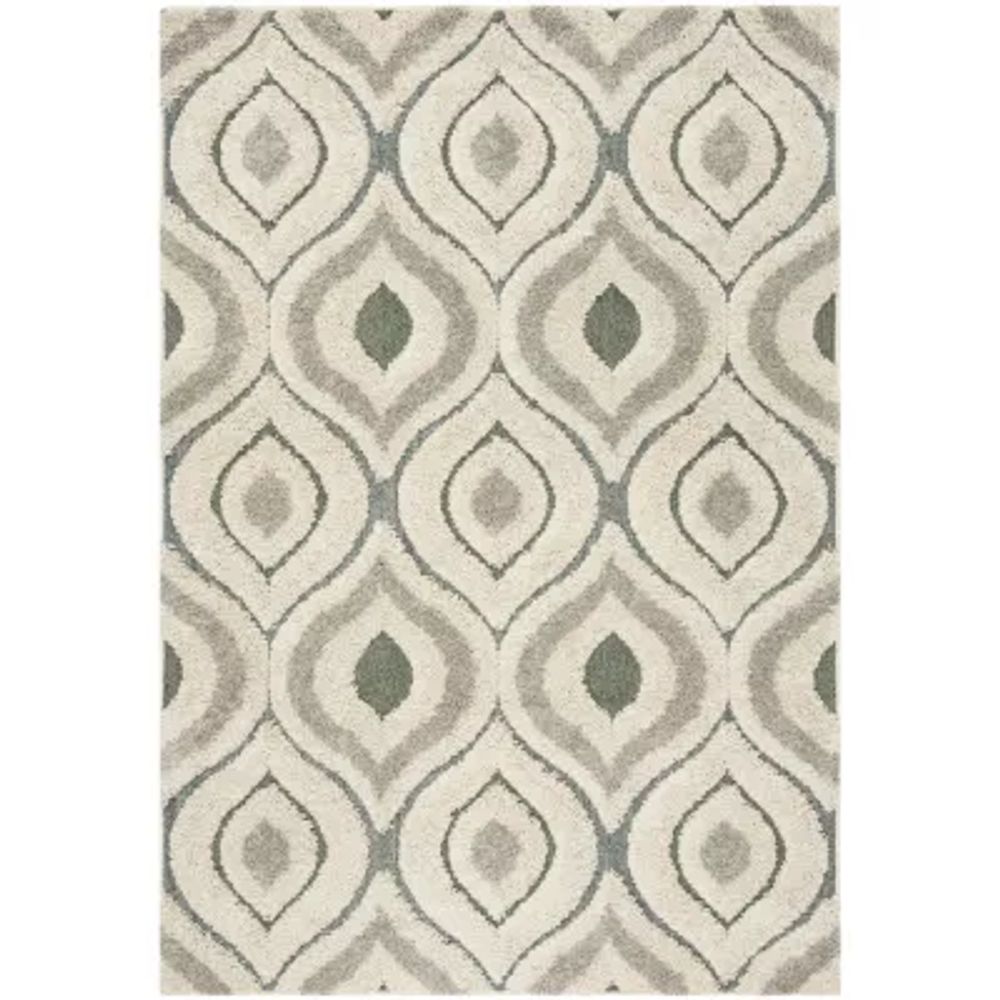 Safavieh Shag Collection Sheldon Geometric Area Rug