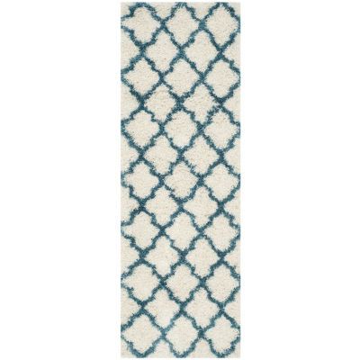 Safavieh Shag Kids Collection Crofton Geometric Runner Rug
