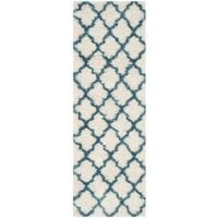 Safavieh Shag Kids Collection Crofton Geometric Runner Rug