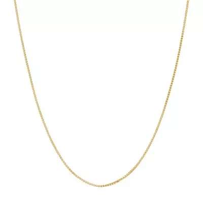 Box Chain, 14K Gold 22" .75mm Venetian