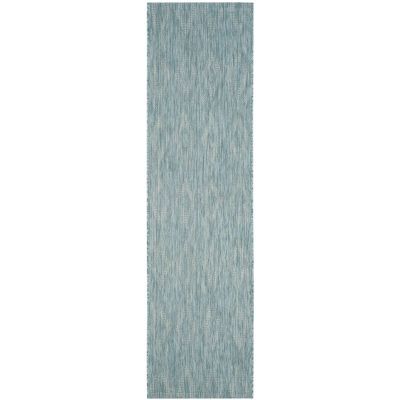 Safavieh Courtyard Collection Elisa Geometric Indoor/Outdoor Runner Rug