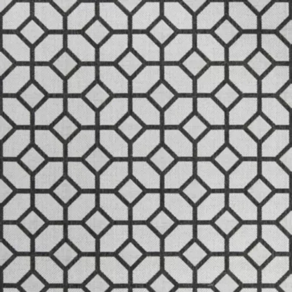 Safavieh Linden Collection Cecil Geometric Square Area Rug