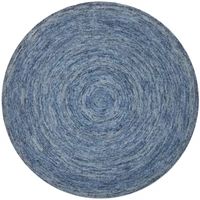Safavieh Ikat Collection Jewell Geometric Round Area Rug