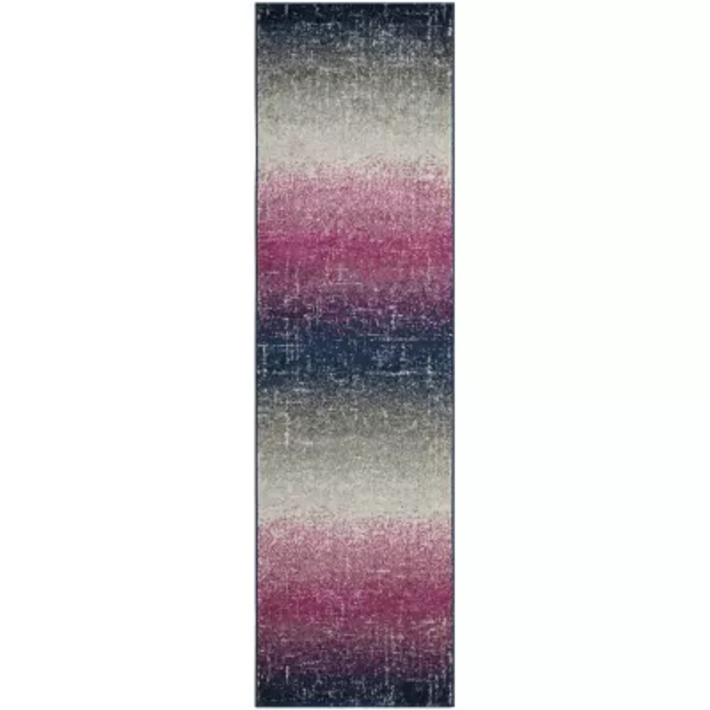 Safavieh Madison Collection Becky Abstract Runner Rug