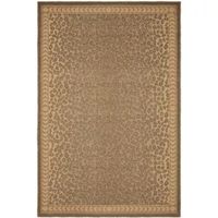 Safavieh Courtyard Collection Daithi Animal Indoor/Outdoor Area Rug