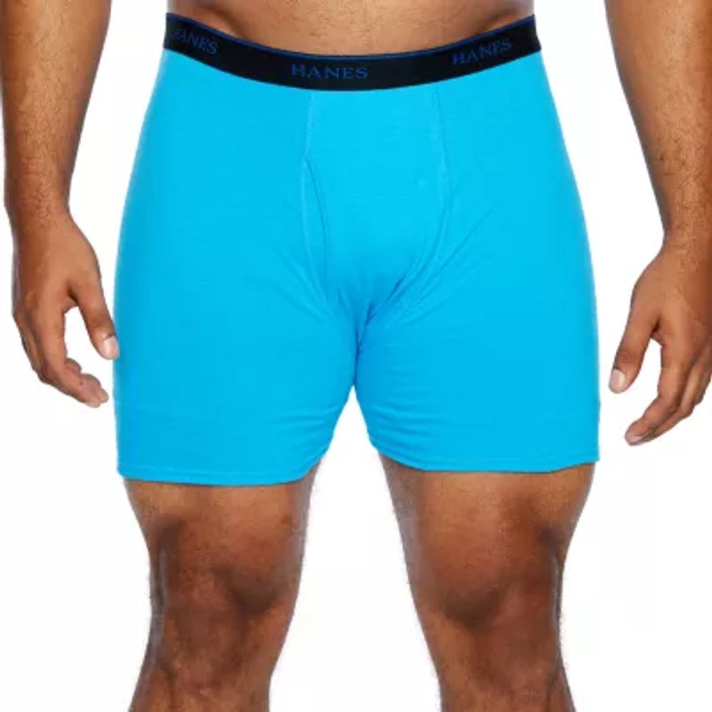 Hanes Mens Big 4 Pack Boxer Briefs Jdb1ax