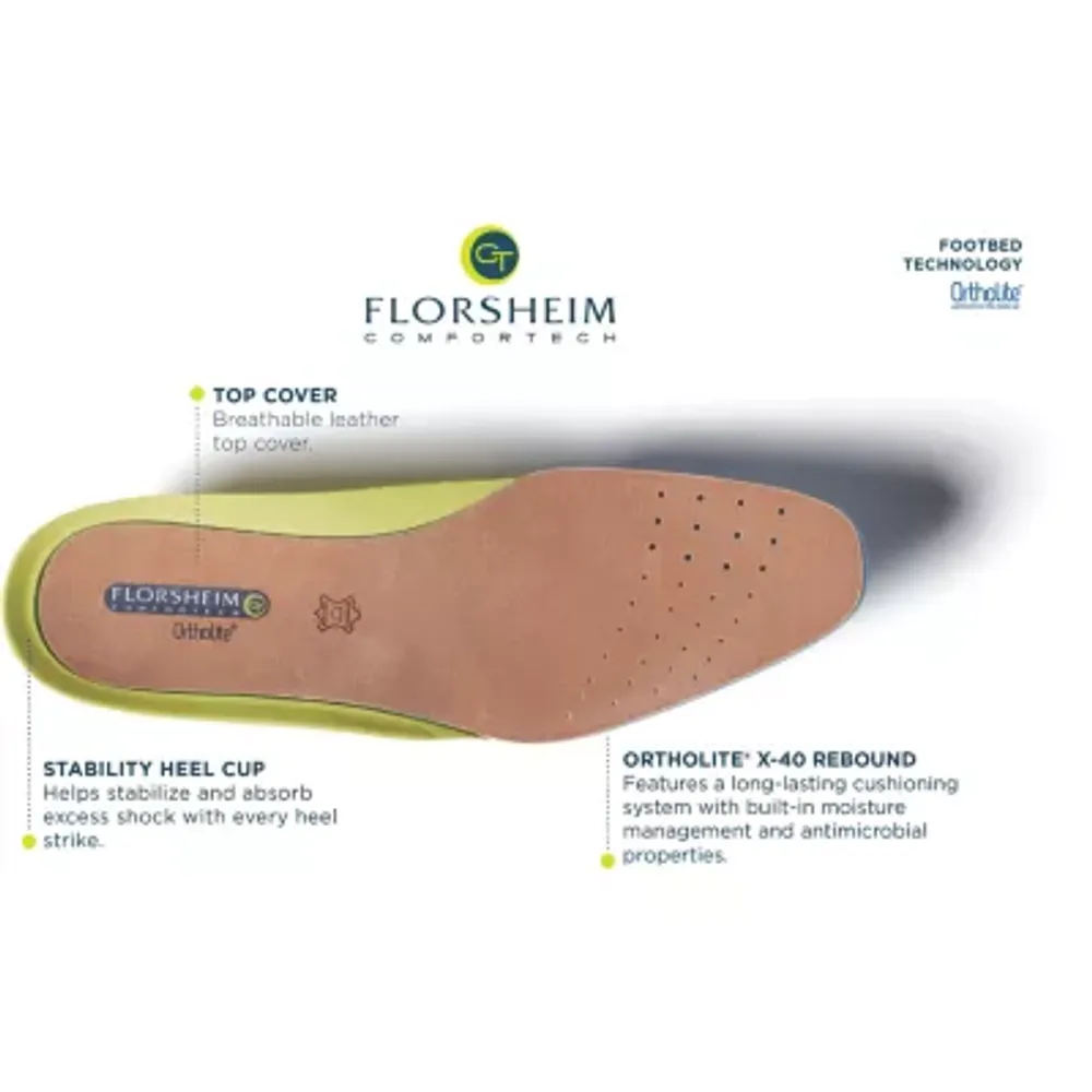 Florsheim Center Mens Cap Closed Toe Oxford Shoes