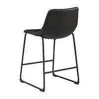 Signature Design by Ashley® Collins 2-pc. Counter Height Upholstered Bar Stool