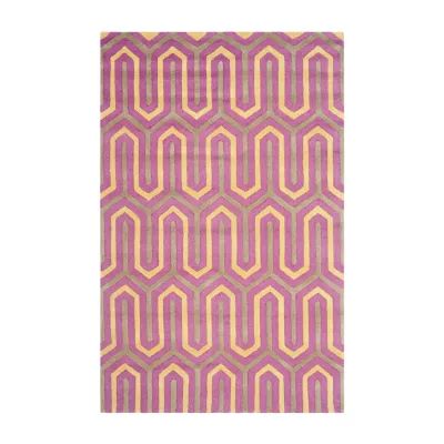 Safavieh Thom Geometric Hand Tufted Wool Rug