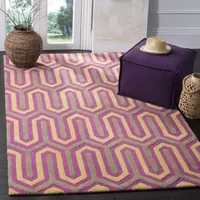 Safavieh Thom Geometric Hand Tufted Wool Rug