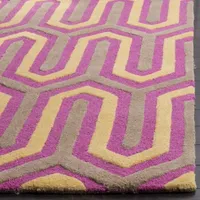 Safavieh Thom Geometric Hand Tufted Wool Rug