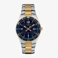 Timex Mens Solar Premium Multicolor Stainless Steel Bracelet Watch Tw2v53800ji