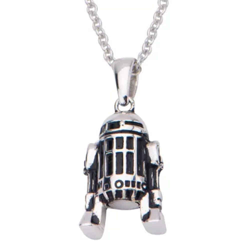 Womens Sterling Silver 18 Inch Pendant Necklace