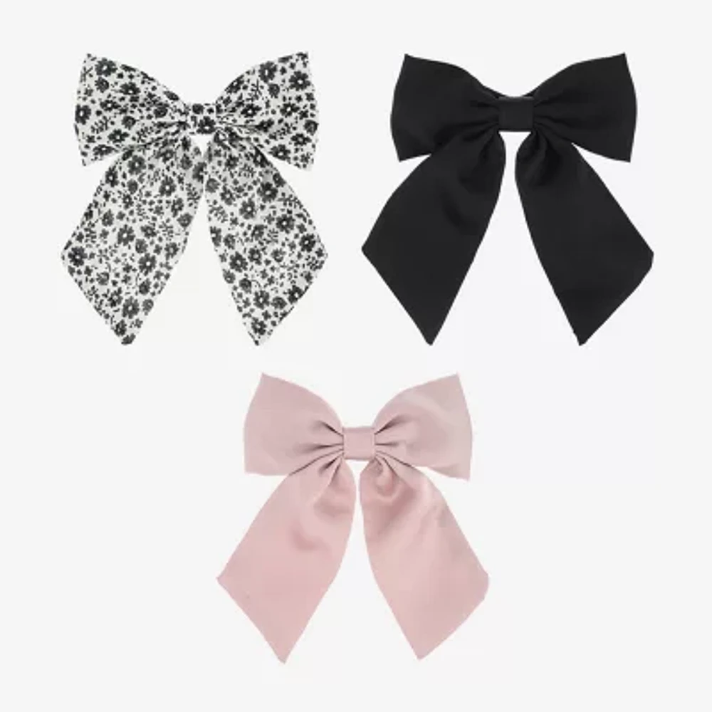 Arizona 3-pc. Multi Floral Bow Hair Ties