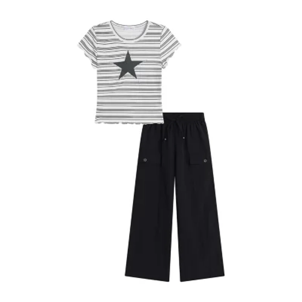 Knit Works Big Kid Girls 2-pc. Pant Set