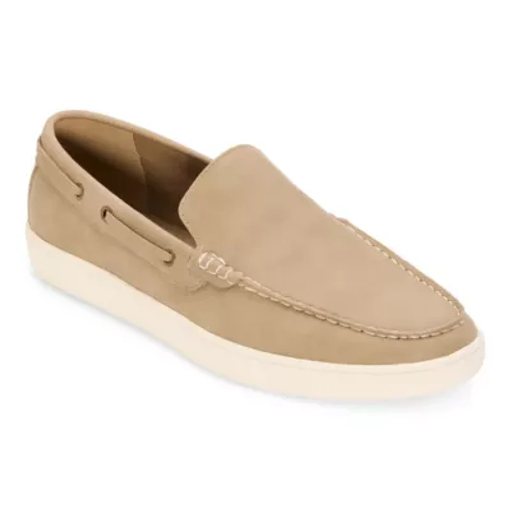St. John's Bay Mens Logan Round Closed Toe Slip-On Shoe