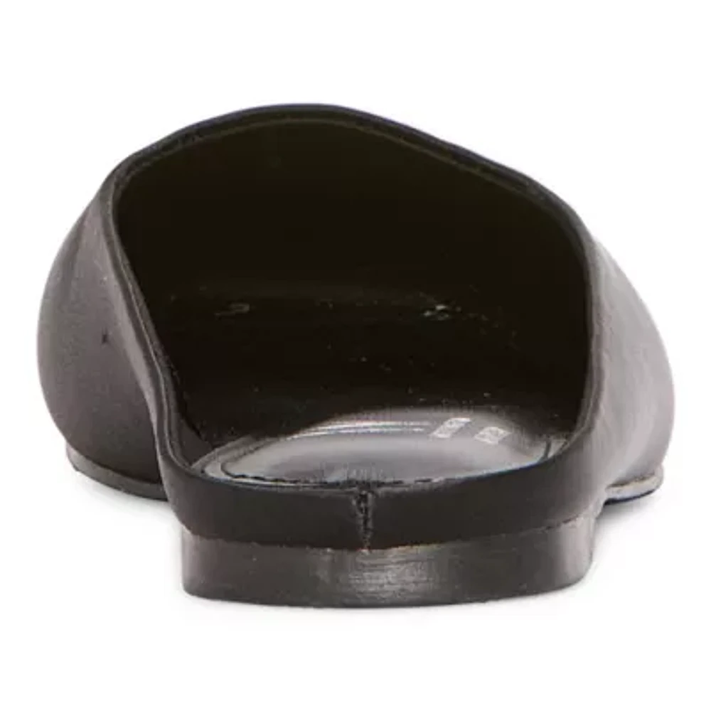 Worthington Roset Womens Square Closed Toe Mules