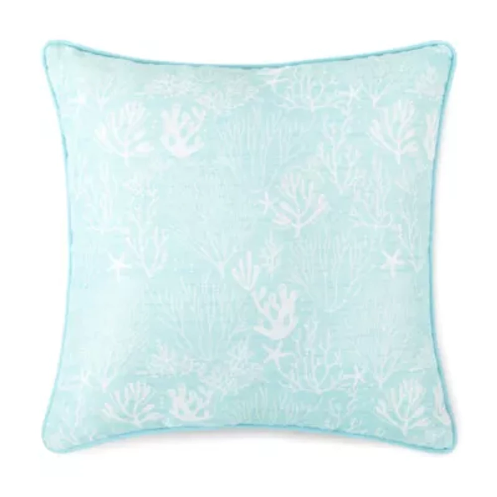 Cove Basin Square Throw Pillow