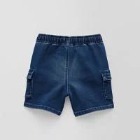 Okie Dokie Toddler & Little Boys Mid Rise Denim Short