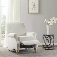 Madison Park Jimmy Upholstered Roll-Arm Recliner