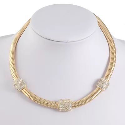 Monet Jewelry Womens 17 Inch Collar Necklace