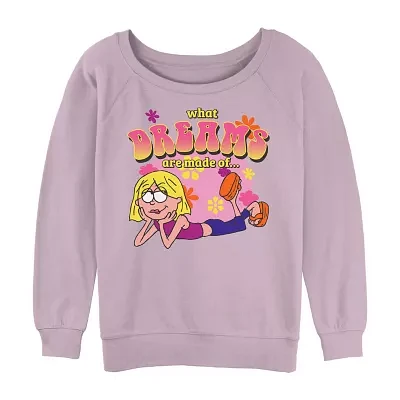 Lizzie Mcguire What Dreams Are Made Of Sweatshirt Womens Crew Neck Short Sleeve Juniors