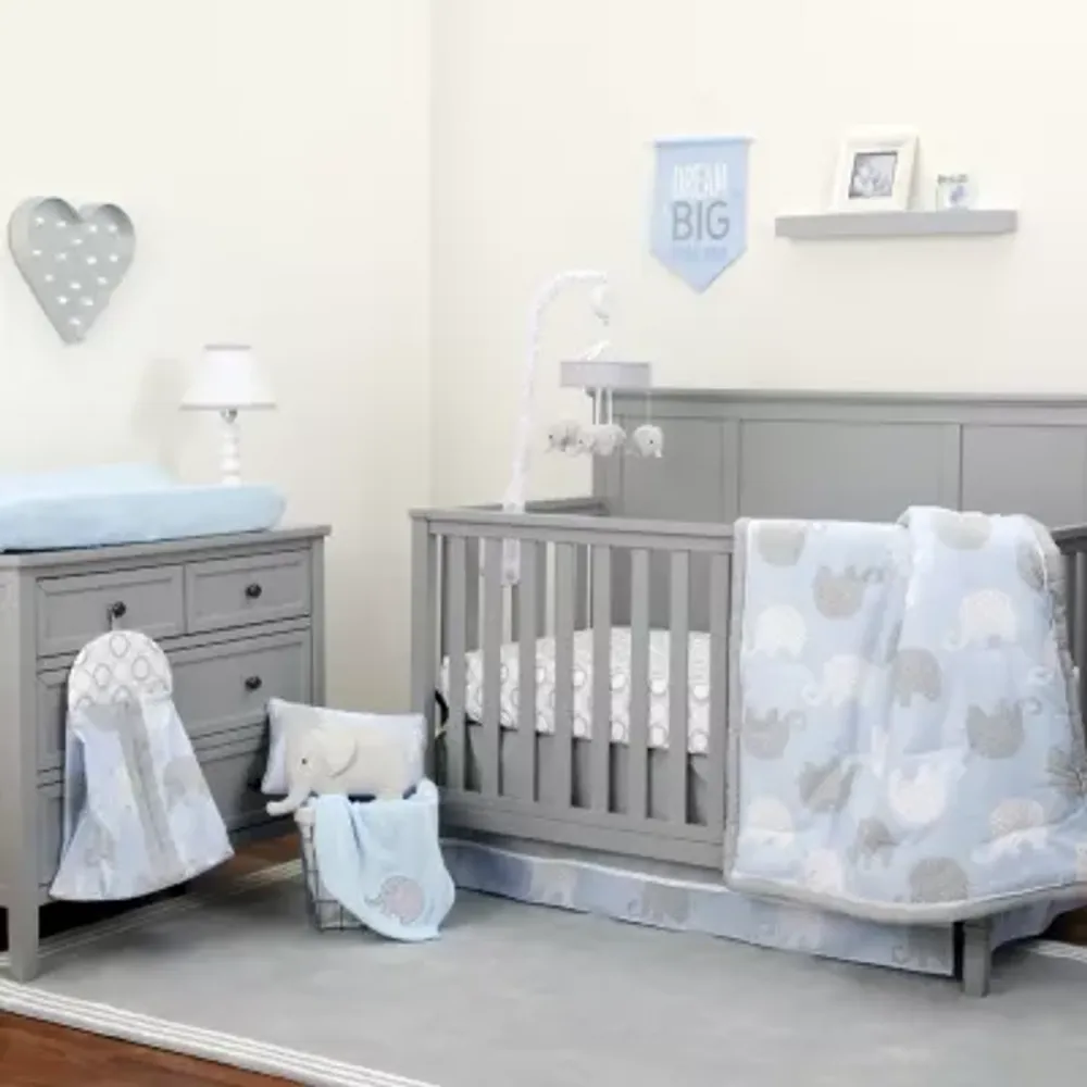 Nojo Elephant 8-pc. Crib Bedding Set