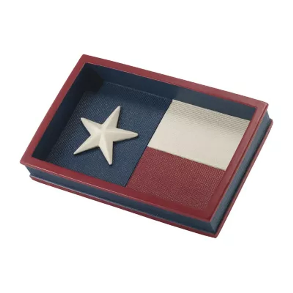 Avanti Texas Flag Soap Dish