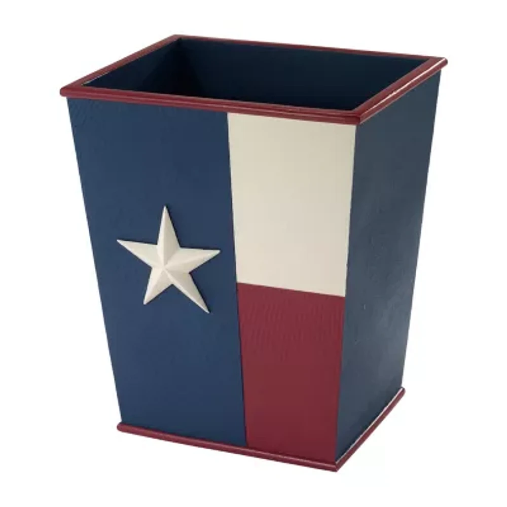 Avanti Texas Flag Trash Can