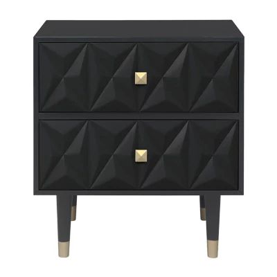 Imperial Bedroom Collection 2-Drawer Nightstand