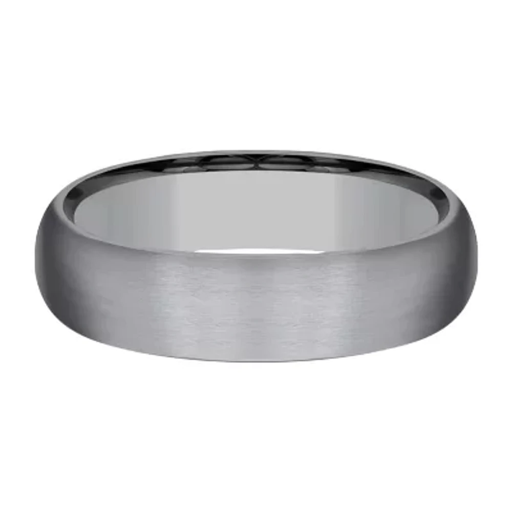 Mens 6MM Tantalum Wedding Band