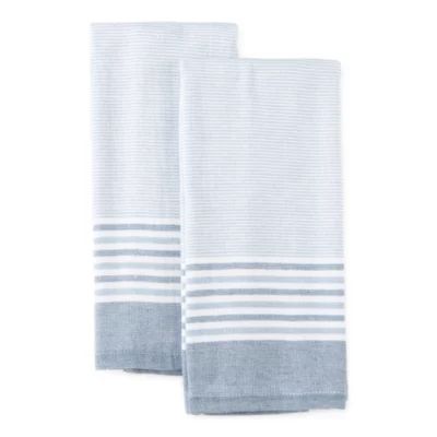 Cooks Haru Stripe Dual Purpose 2-pc Kitchen Towel Set