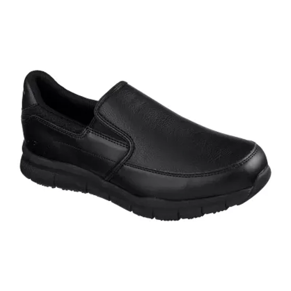 Skechers Nampa Mens Closed Toe Oxford Shoes Wide Width