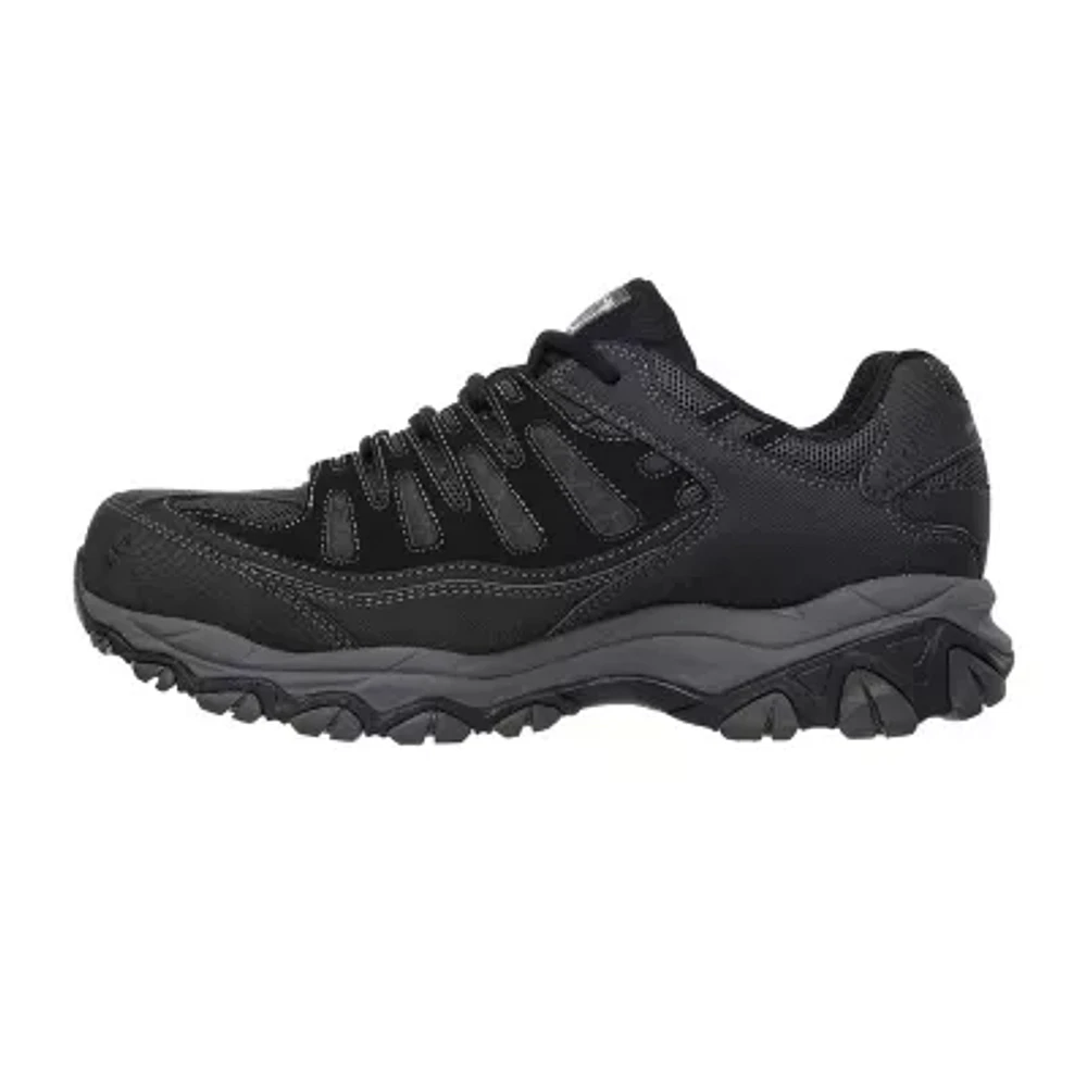 Skechers Cankton Mens Round Steel Toe Work Shoes