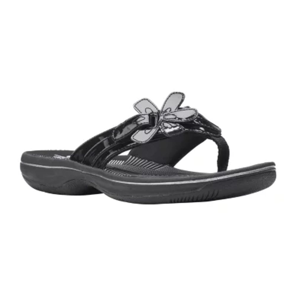 Clarks Womens Cloudsteppers Brinkley Flora Flip-Flops