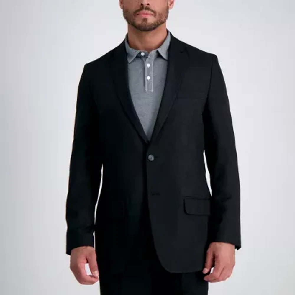 Haggar Smart Wash Premium Mens Stretch Fabric Classic Fit Suit Jacket