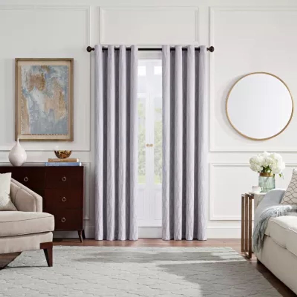 Eclipse Wendell Grommet Top Energy Saving Blackout Single Curtain Panel