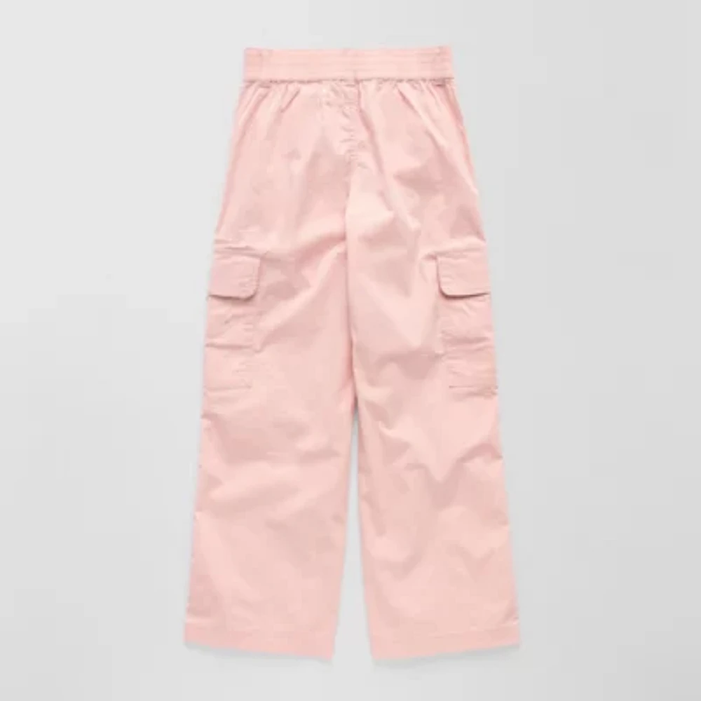 Vanilla Star Big Kid Girls Wide Leg Cargo Pant
