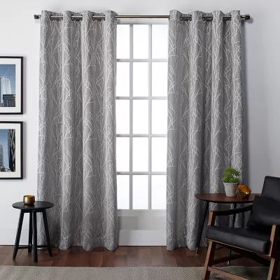 Exclusive Home Curtains Finesse Grommet Top Light-Filtering Set of 2 Curtain Panel